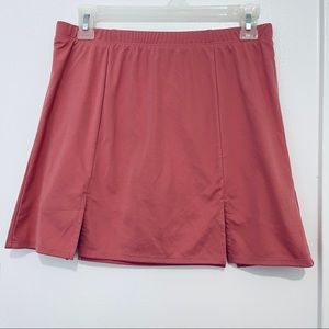 Wilson double split skort Size M color soft pink